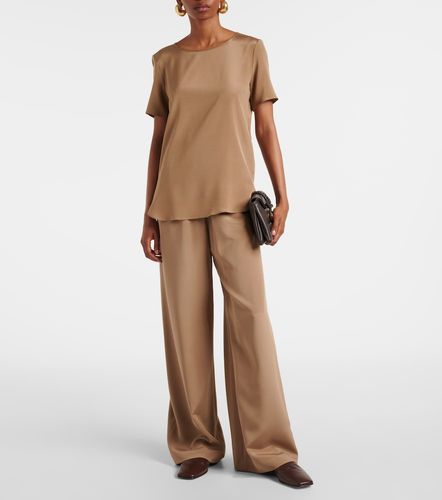 Bonn silk-blend wide-leg pants - Max Mara - Modalova