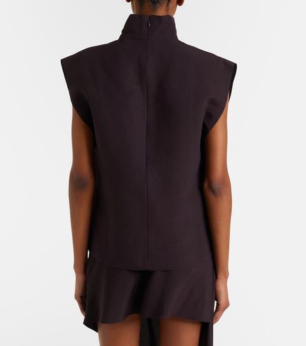 Alaïa Top in popeline - Alaia - Modalova