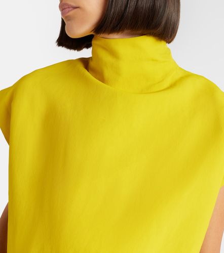 Alaia Poplin turtleneck top - Alaia - Modalova