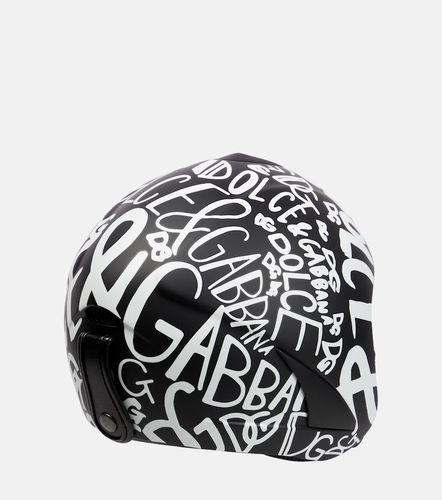 Casco da sci con stampa - Dolce&Gabbana - Modalova