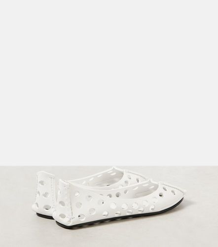 Alaïa Bailarinas Perfo de piel - Alaia - Modalova