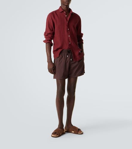 Fedeli Nick linen shirt - Fedeli - Modalova