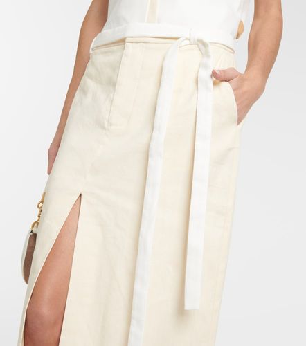 Dune mid-rise linen-blend maxi skirt - SIR - Modalova