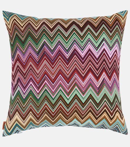 Cuscino Jarris piccolo in cotone a zig zag - Missoni - Modalova
