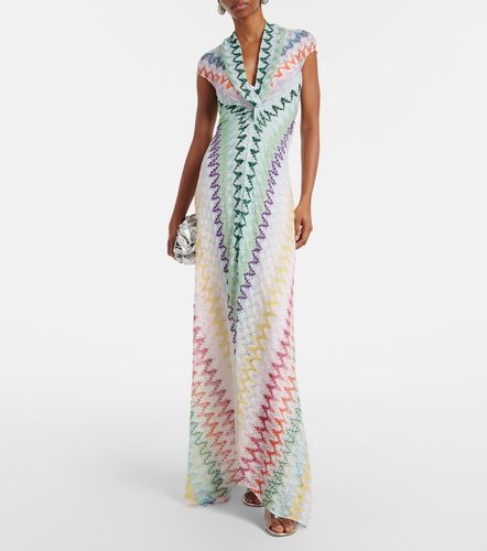 Missoni Zigzag lame maxi dress - Missoni - Modalova