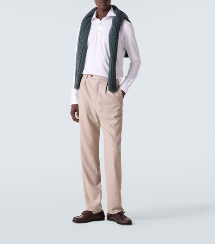 Kiton Cotton poplin polo top - Kiton - Modalova