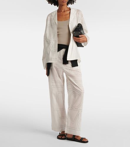 Camisa Monogram de mezcla de algodón - Toteme - Modalova