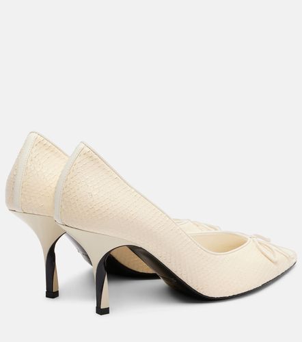 Tourni snake-effect leather pumps - Jacquemus - Modalova