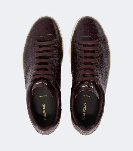 Warwick croc-effect leather sneakers - Tom Ford - Modalova