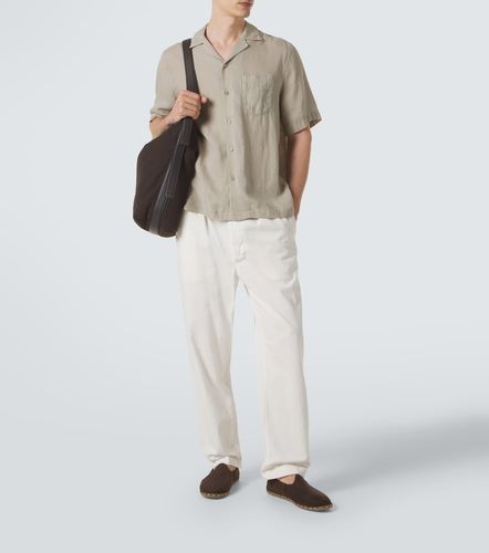 Camicia bowling Angelo in lino - Frescobol Carioca - Modalova