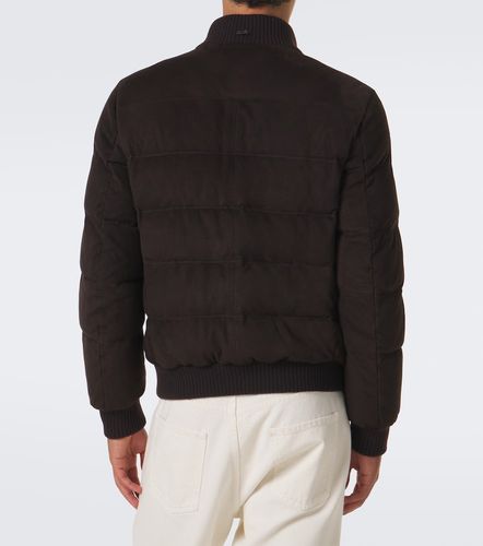 Fedeli Giacca bomber in suede - Fedeli - Modalova