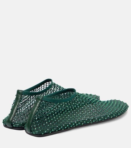 Minette crystal-embellished flats - Christopher Esber - Modalova