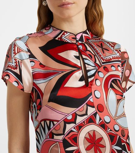 Rixo Printed silk minidress - Rixo - Modalova