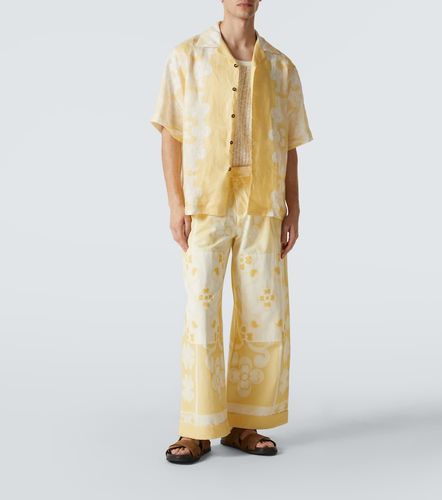 Pantaloni Seaside in cotone e seta - Commas - Modalova