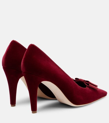 Pumps Reader 90 in velluto - Manolo Blahnik - Modalova