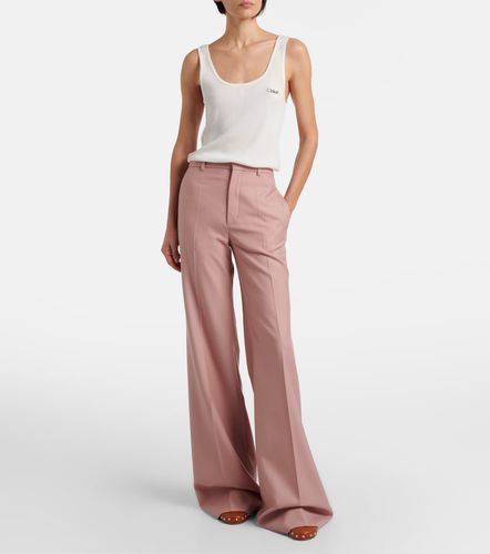 Chloe Virgin wool flared pants - Chloe - Modalova