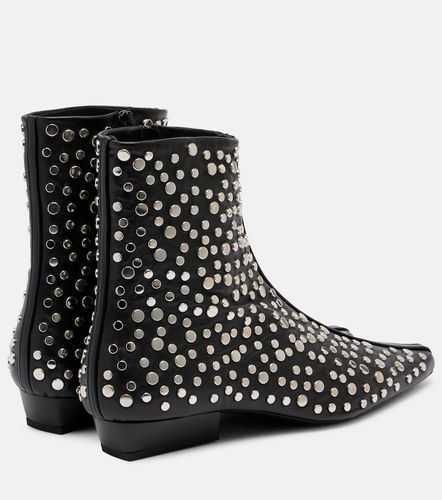 Wally studded leather ankle boots - Staud - Modalova