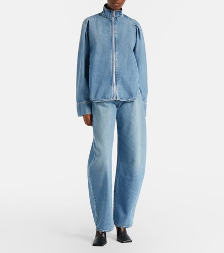 Alaia Denim blouson jacket - Alaia - Modalova