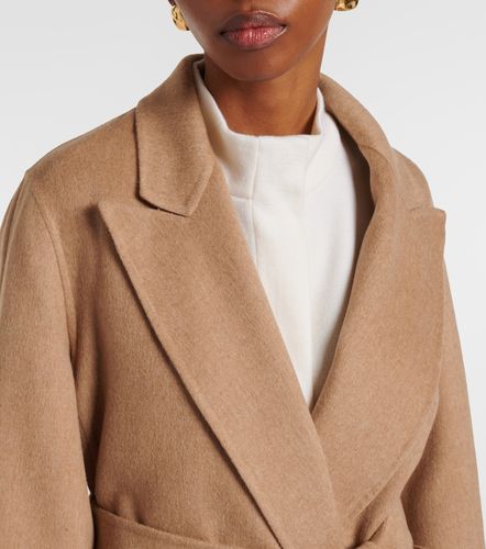 Abrigo de pelo de camello con cinturón - Max Mara - Modalova