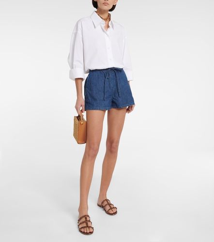 Valentino Drawstring denim shorts - Valentino - Modalova