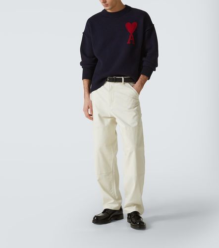 Ami Paris Ami De Cour wool sweater - Ami Paris - Modalova