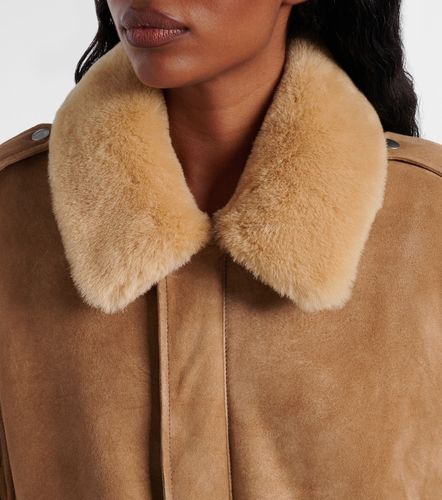 Prada Giacca in suede con shearling - Prada - Modalova