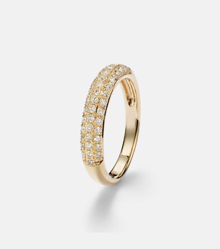 Persee 18kt gold ring with diamonds - Persee - Modalova