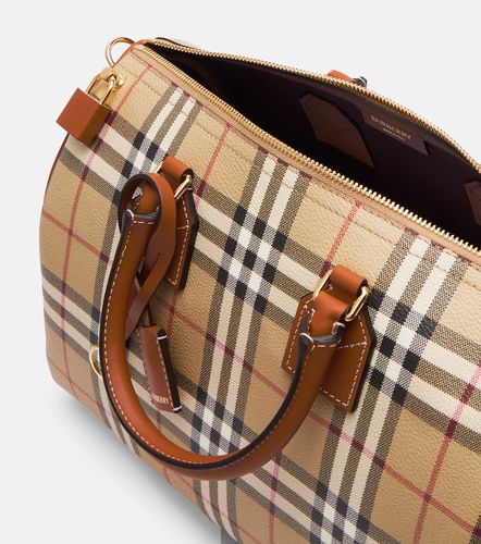 Borsa Bowling Medium Check - Burberry - Modalova