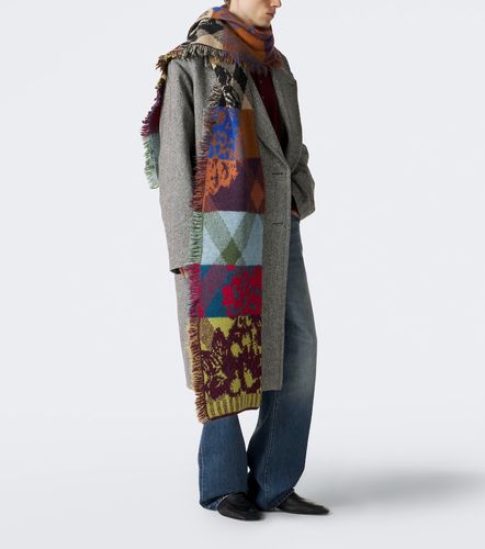 Bufanda de jacquard en mezcla de lana - Dries Van Noten - Modalova