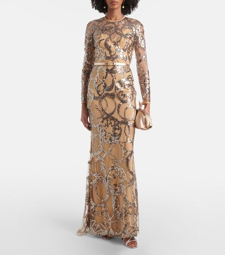 Elie Saab Sequined sheer tulle gown - Elie Saab - Modalova