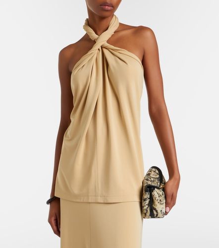 Top de jersey con cuello halter - Toteme - Modalova