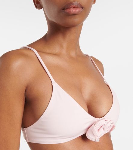 Coperni Floral-applique bikini top - Coperni - Modalova
