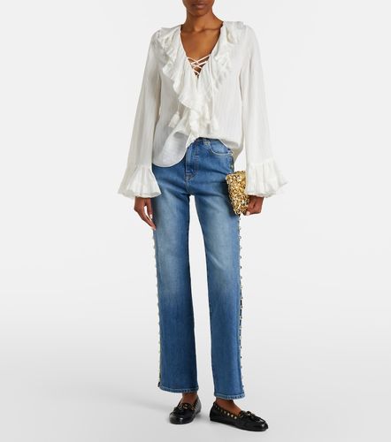 Amelia studded straight jeans - Simkhai - Modalova