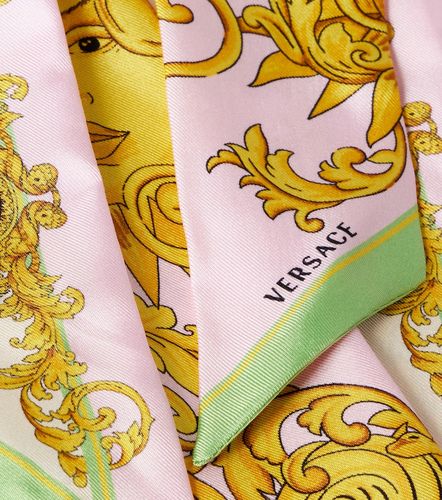 Versace Printed silk twill scarf - Versace - Modalova