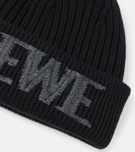 Loewe Logo wool beanie - Loewe - Modalova