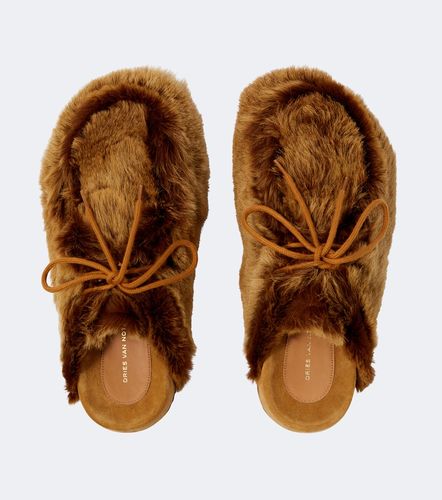 Dries Van Noten Mules in shearling - Dries Van Noten - Modalova
