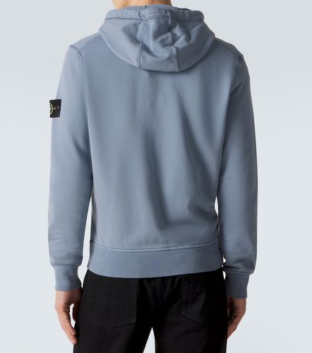 Sudadera de jersey de algodón con cremallera - Stone Island - Modalova
