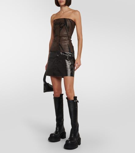 Rick Owens Coated denim corset - Rick Owens - Modalova