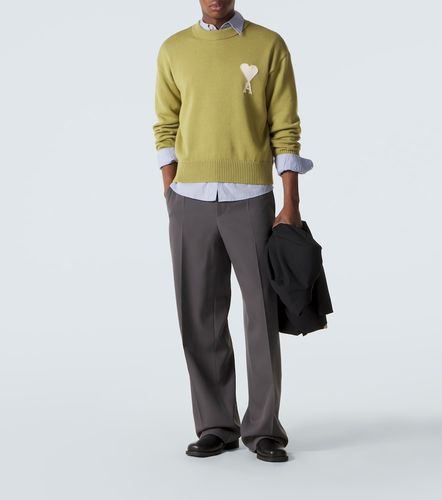 Pullover Ami de Cœur in lana e cotone - Ami Paris - Modalova