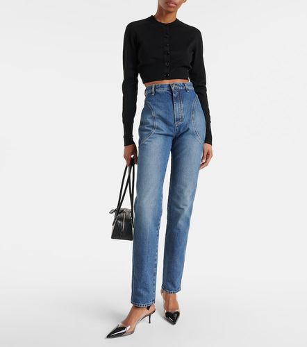 Alaïa Jeans slim de tiro alto - Alaia - Modalova