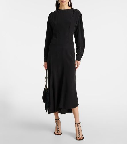 Abito lungo Hanane in seta con balze - Isabel Marant - Modalova