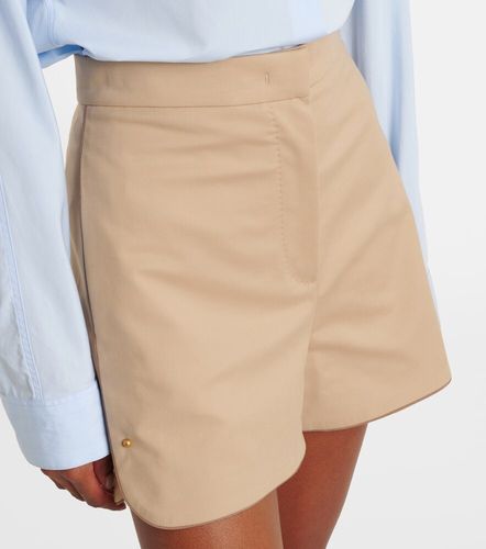 Orbita high-rise cotton-blend shorts - Max Mara - Modalova