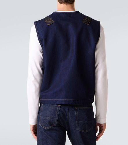 Stone Island Chaleco cargo de denim - Stone Island - Modalova