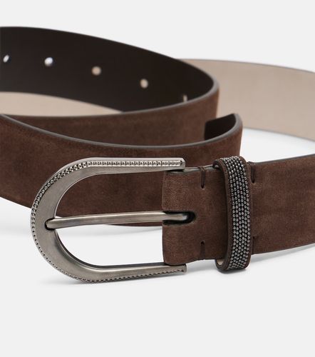 Brunello Cucinelli Suede belt - Brunello Cucinelli - Modalova