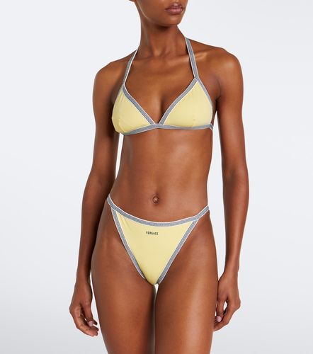 Versace Top bikini Greca - Versace - Modalova