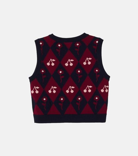 Chaleco Maelle Argyle de lana - Bonpoint - Modalova