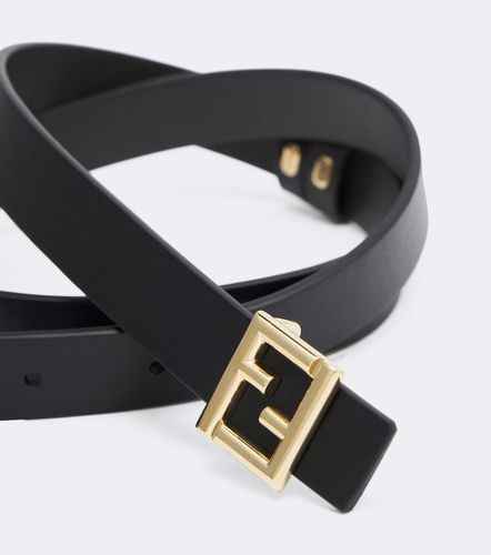 Fendi FF leather belt - Fendi - Modalova