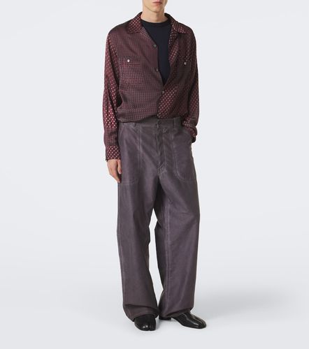 Pantalones anchos de algodón - Maison Margiela - Modalova