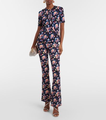 Rabanne Floral high-rise pants - Rabanne - Modalova