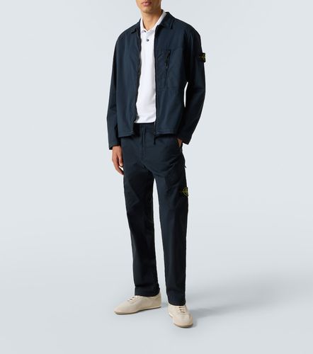 Polo Compass de piqué de algodón - Stone Island - Modalova